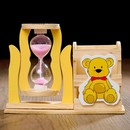 Песочные часы "Медвежонок", сувенирные, с карандашницей, 13.5 х 13.5 х 10 см, микс 3612384 3612384    