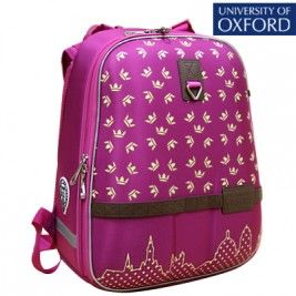Рюкзак школьный "OXFORD" с уплотненной спинкой, малиновый, Mike&mar 1008-OX 78