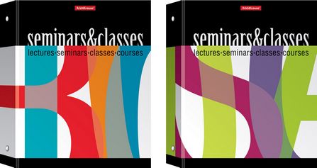Тетрадь фА5, 80л., кл. на кольцах "SEMINAR", ламинат (глянцевый), Полиграфика (1/20) 42706