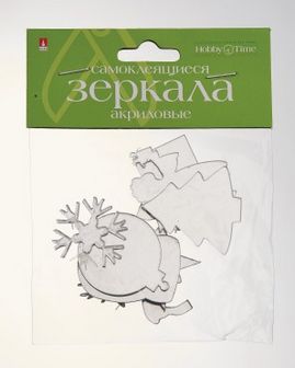 ЗЕРКАЛА ДЛЯ ДЕКОРИРОВАНИЯ САМОКЛЕЯЩИЕСЯ (АКРИЛ), 8 ШТ. НАБОР №8 "ПРАЗДНИЧНАЯ ФАНТАЗИЯ" 2-472/08