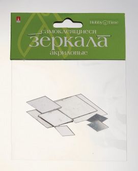 ЗЕРКАЛА ДЛЯ ДЕКОРИРОВАНИЯ САМОКЛЕЯЩИЕСЯ (АКРИЛ), 8 ШТ. НАБОР №12 "РОМБЫ" 2-472/12