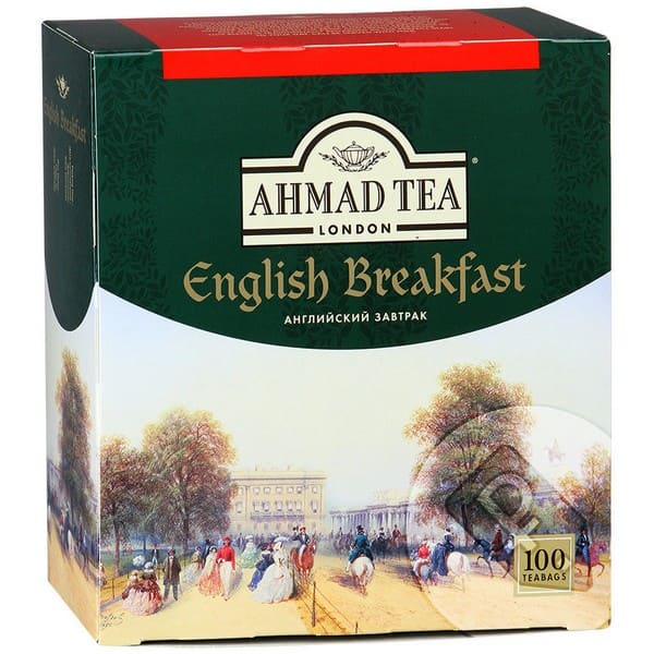 Чай Ahmad English Breakfast черный 100 пак/уп 48062