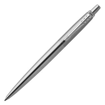 Ручка шар. PARKER JOTTER Stainless Steel CT, корпус из нерж.стали, синие чернила. M 1953170