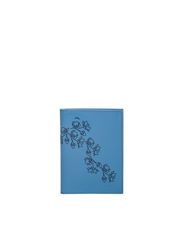 Бумажник водителя  нат.кожа, васильковый, Fabula  BV.35/1.SH.васильковый