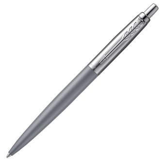 Ручка шар. PARKER XL Matte Grey, корп. из нерж.стали, матовый серый лак, синие черн. M PARKER-2068360