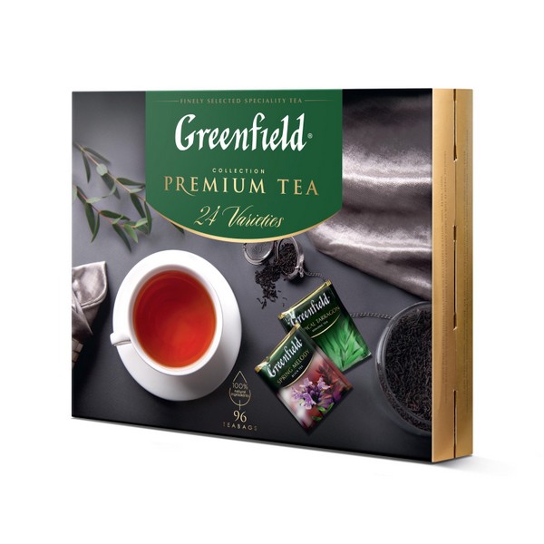 Чай Greenfield Premium Tea Collecton 24 сорта, 96пак 1782-08 1703000