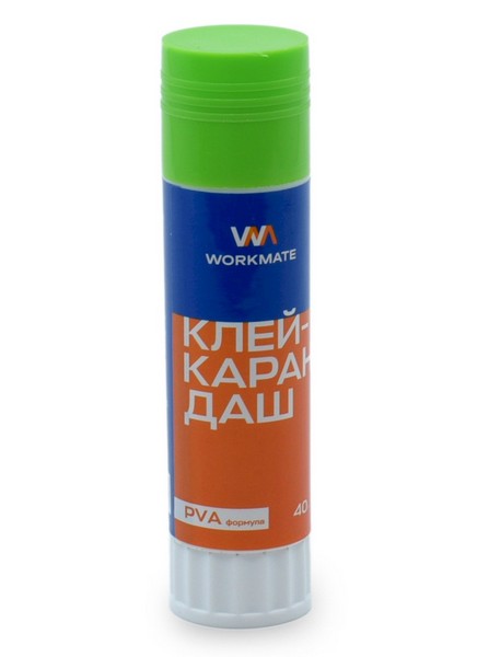 Клеящий карандаш 40гр., Workmate PVA 15-0651