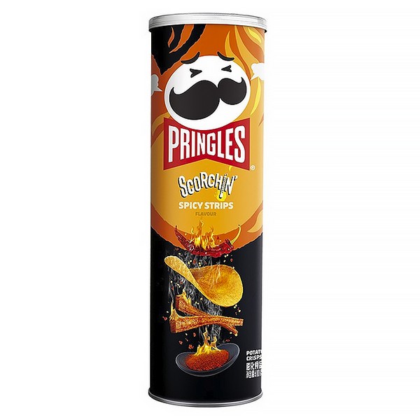 Чипсы «Pringles» со вкусом азиатских закусок под острым Сычуаньским соусом, 110гр. (20) 03169 03169