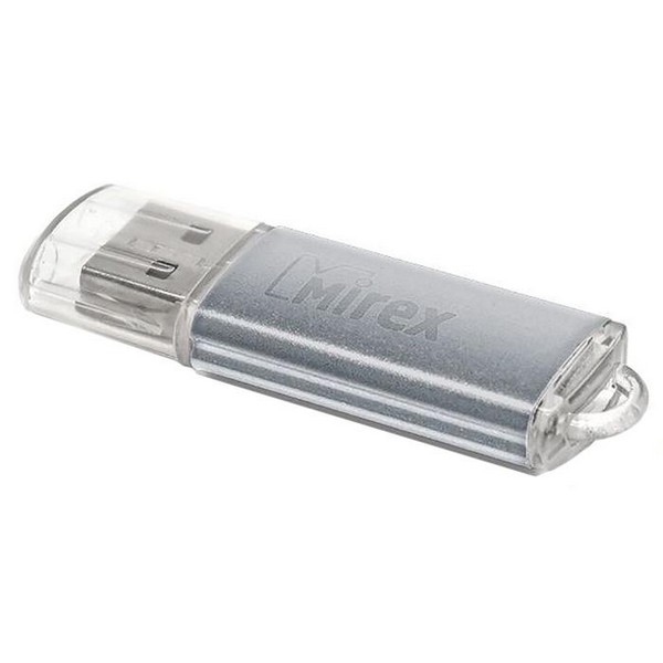 Флешка Mirex UNIT SILVER, 32 Гб, USB2.0, чт до 25 Мб/с, зап до 15 Мб/с, серебристая 2891051 2891051    