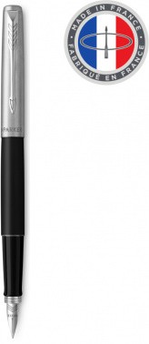 Ручка перьев. Parker Jotter Core F63 (CW2030947) Bond Street Black CT M ст.нерж. подар.кор.  