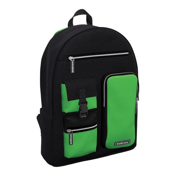 Рюкзак ErichKrause ActiveLine Cargo 18L Black&Green 60377