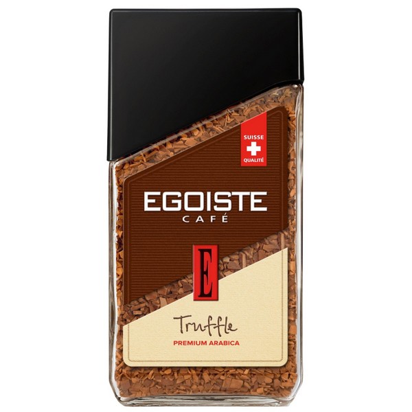 Кофе растворимый EGOISTE сублимированный Truffle, 95гр ст/б 1964787