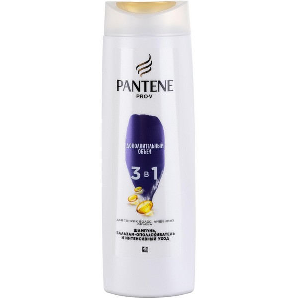 Шампунь PANTENE 3в1 Дополнительный объем шамп/блзм/инт уход 360 мл 1990078