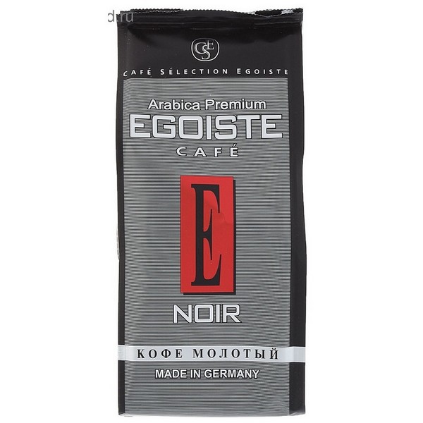 Кофе EGOISTE Noir молотый,250г 1085219