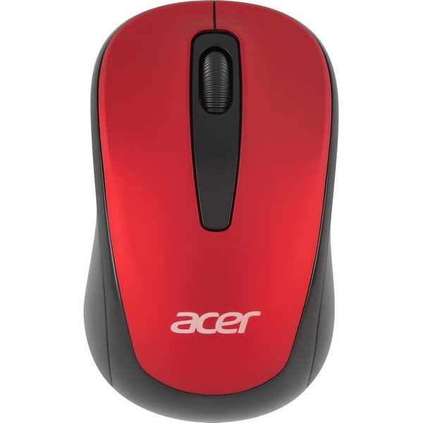 Мышь компьютерная Acer OMR136 красный (1000dpi/WLS/USB/3кн (ZL.MCEEE.01J) 1802653