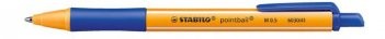 Ручка шар. Stabilo Pointball синяя 0,5мм  6030/41