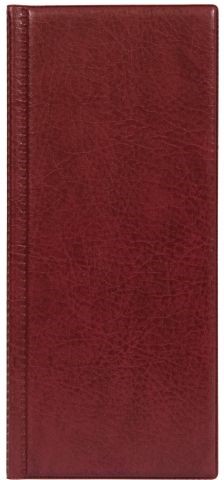 Визитница на 96 карт., кож. зам., бордо, ДПС 2350-103