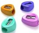 Точилка "THUMB" 1 отверстие, пластик, в дисплее, ассорти, Y-Plus DSX1207 D