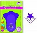 Панч креативный "Звездочка", угловой, d=25мм, сиреневый, Феникс+ 37193