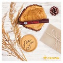 Маркер перманентный Crown "Multi Marker" коричневый, пулевидный, 3мм 