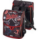 Ранец "deVENTE. Bosu. Hockey" школьный жесткий 36x28x16 см, вес 950 г, 1 отделение на молнии с карманом для учебников, крышка на липучке, 1 передний карман и 2 боковых, эргономичная вентилируемая спинка и уплотненные лямки, жесткое формованное дно, светоотражающие вставки 7030952