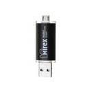 Флеш-карта 16 Gb Mirex SMART microUSB/USB 2.0 черный 13600-DCFBLS16