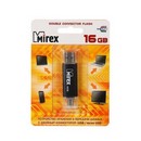 Флеш-карта 16 Gb Mirex SMART microUSB/USB 2.0 черный 13600-DCFBLS16