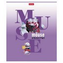 Тетрадь 24л. кл., обл. мелов., "Смешные мышки", Хатбер, (18/180) 24Т5В1