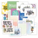 Декоративные элементы Mr.Painter. Карточки. Прогулки по Европе 190 г/кв.м  7 х  10 см    20 шт. 180906 DSK-710