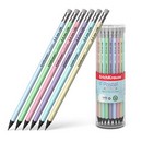 Карандаш "Pastel" пластиковый чернографитный, круглый с ластиком HB, ErichKrause  55272