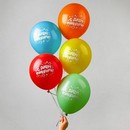 Шар латексный «С днем рождения», 5 шт., цвета: , 12 2422531 2422531    