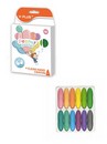 Мелки восковые 12цв. Y-Plus PEANUT PASTEL в картонной упаковке CR200100 