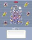 Тетрадь 24л. лин., обл. мелов., "Freaky friends", Хатбер, (10/180) 24Т5В2