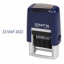 Датер-мини STAFF, месяц буквами, оттиск 22х4 мм, "Printer 7810" 237432