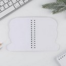 Блокнот с фигурным элементом "Зимние персонажи", 40л МИКС 7523729 7523729    
