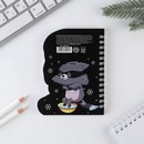 Блокнот с фигурным элементом "Зимние персонажи", 40л МИКС 7523729 7523729    