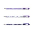 Ручка гел. ErichKrause Lavender Stick, черная  56694