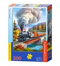 Пазлы 200 эл., "Железная дорога", Castor Land B10-222070