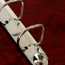 Альбом для монет на кольцах Calligrata Оптима 230*265мм, к/з коричневый 7151137 7151137    
