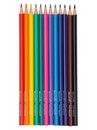 Карандаши 12цв. KEYROAD пластиковые трехгранные, картонный футляр KR972395