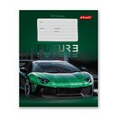 Тетрадь 24л. кл., обл. мелов., "Зелёная ракета" выб. лак, 000373, 65 г/кв.м , белизна 100 % , SVETOCH (30/60) 24ТСКд5_4_3_1