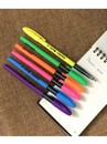 Ручка шариковая Flexoffice Maxxie Neon, 0.5 мм, с масляными чернилами, синяя, корпус ассорти (25/1200) FO-GELB035N MIX BLUE