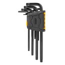 Набор шестигранных ключей "TORX" удлиненных Deli  9 шт  размеры T10,T15,T20,T25,T27,T30,T40,T45,T50, пластиковый держатель DL234209H