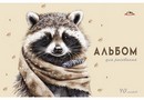 Альбом для рисования 40л. Милое животное, обл. мелов., Апплика  С0220-56