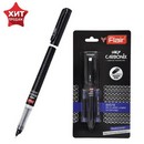 Ручка перьевая "Flair" CARBONIX INKY, 2 корпуса XL, синяя, в блистере F-1365 BL/син. 5434768 4610082830080
