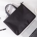 Папка-портфель Deli 1 отдел. терилен черный 63752