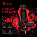 Кресло игровое A4Tech Bloody GC-870 черный/красный ромбик эко.кожа с подголов. крестов. металл 1409013