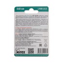 Флешка Mirex UNIT SILVER, 32 Гб, USB2.0, чт до 25 Мб/с, зап до 15 Мб/с, серебристая 2891051 2891051    