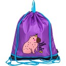 Сумка для сменной обуви "deVENTE. Capybara" 40x47 см, водоотталкивающая ткань, на веревочной завязке, с вставкой из пластиковой сетки для вентиляции, с петлей для повеса и переноски 7040456