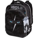 Рюкзак "deVENTE. Premier. Ninja" школьный жесткий 37x28x18 см (17 л) вес 1000 г, 2 отделения на молнии для формата A4, 1 передний карман с органайзером, 2 боковых кармана сеточкой на резинке 7033410